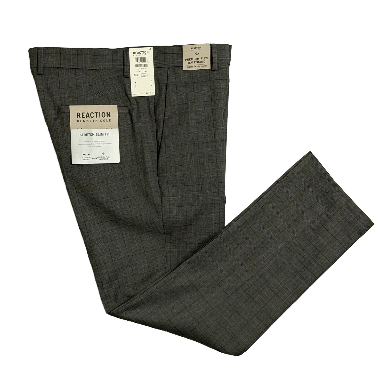 kenneth cole reaction dress pants Kenneth Cole Reaction Men's Skinny Fit Stretch Dress Pant