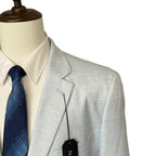 Nautica Sport Coat Men's 46 Long Modern Fit Active Stretch Lt Blue