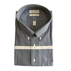 Roundtree & Yorke Shirt Big & Tall Men's 20 34/35 Dress Shirt Navy Blue