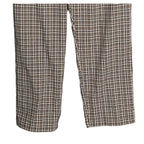 Hart Schaffner Marx Sleepwear Men's Large Pajama Set Brown Plaid