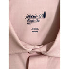 Johnnie-O Dress Shirt Men's 4XLT Big & Tall Short Sleeve Button-Up Pink