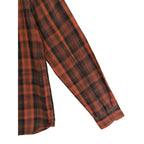 AG Los Angeles Shirt Men's Large Classic Fit Mason Work Shirt Burgundy Plaid