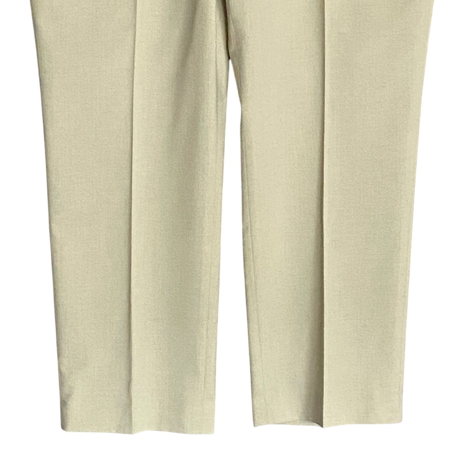 Perry Ellis Dress Pants Men's 38x30 Portfolio Slim Fit Flat Front Sand