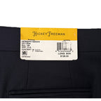 Hickey Freeman Suit Pant Men's 50W Classic Fit Stretch Wool Blend Navy