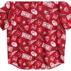 Tommy Bahama Baseball "The Bahama Coast" Men's Large Shirt Cincinnati Reds