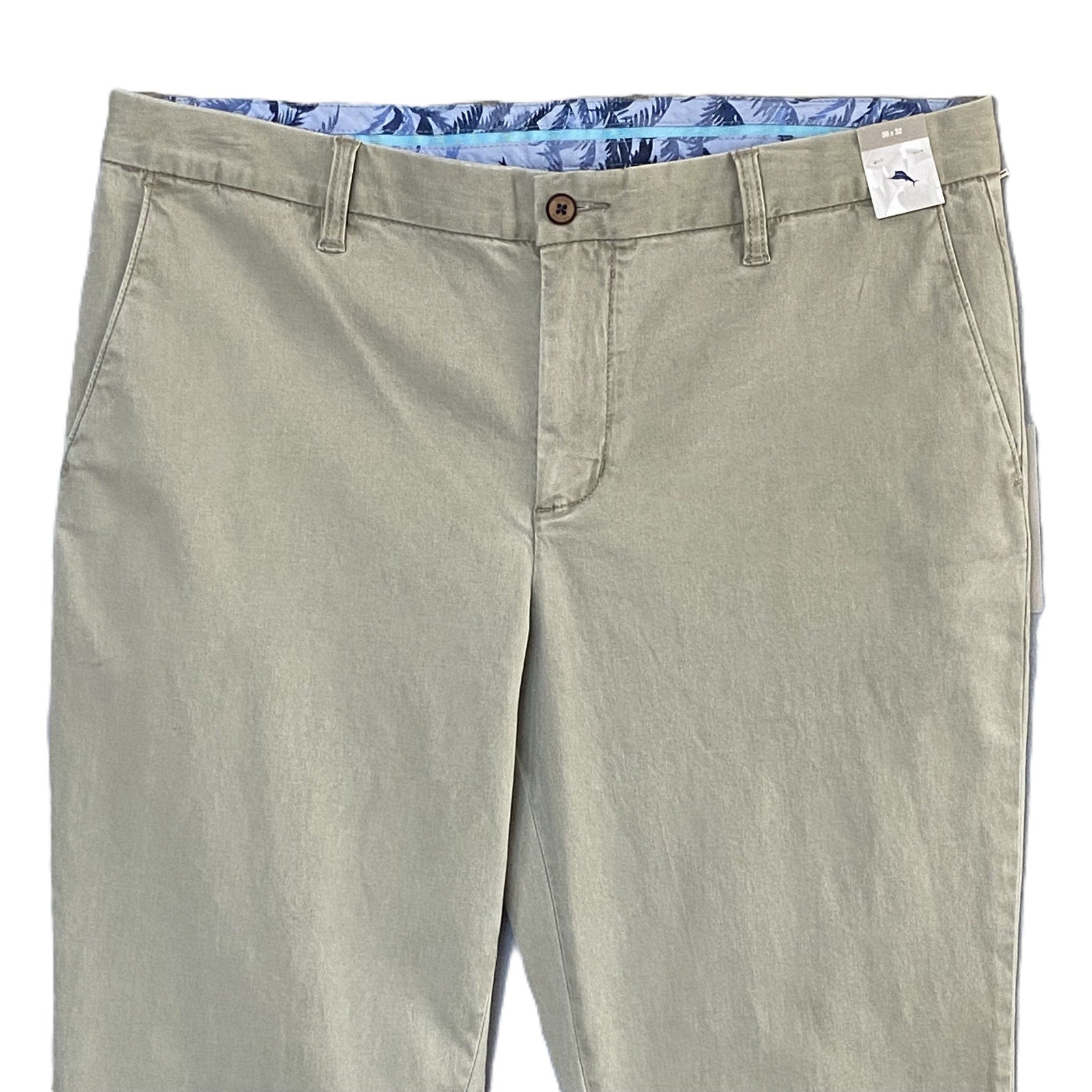 Tommy Bahama Pants Men's 36"x32" Boracay Flat Front Stretch Khaki