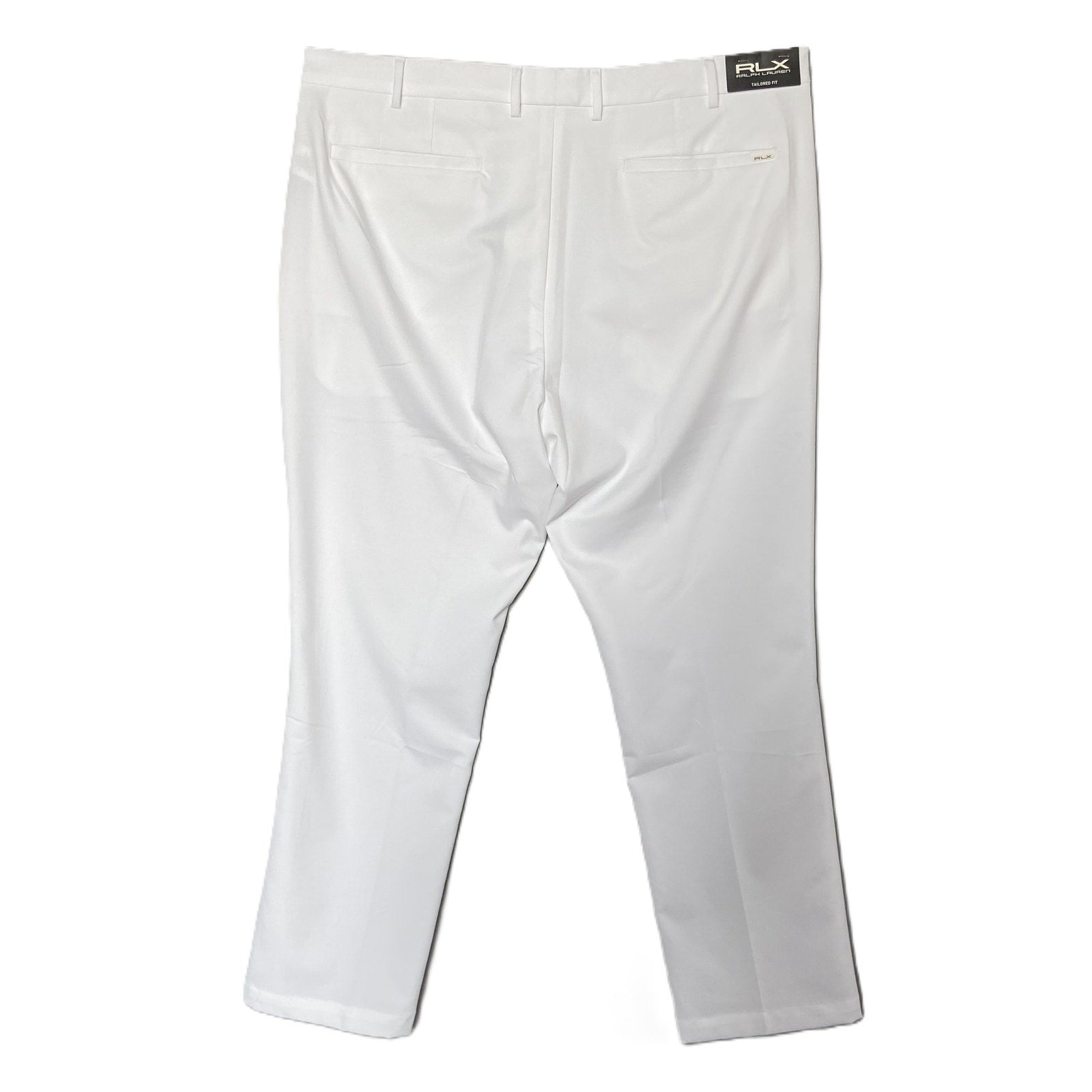 Ralph Lauren RLX Pants Men's 40x32 Tailored Fit Stretch Fabric Solid White