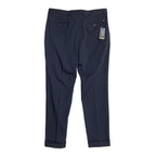 Polo Ralph Lauren Pants Men's 38"x34" Dress Pants Twill Wool Blend Navy Blue