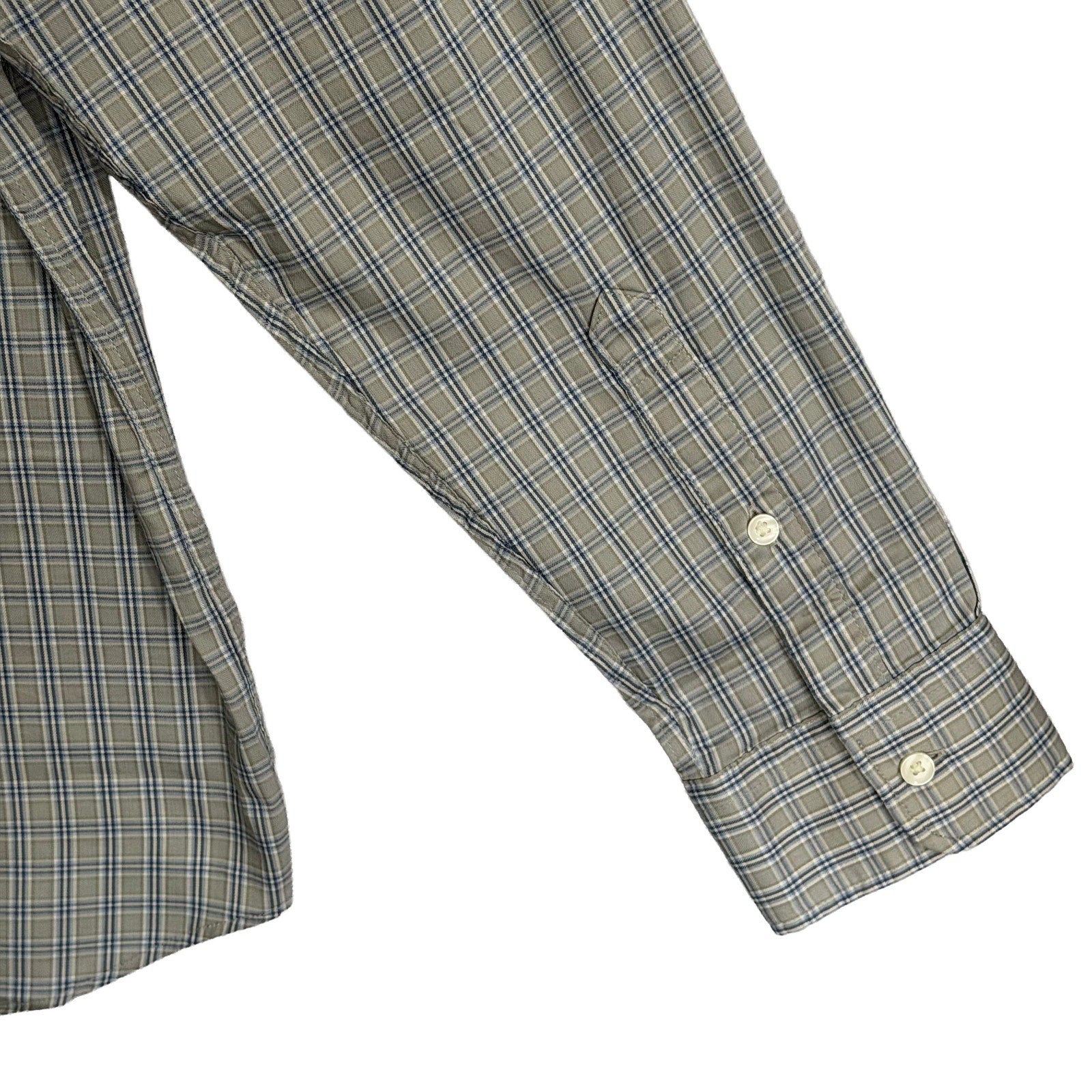Faherty Shirt Men's XL The Movement Shirt Sage River Plaid Supima Cotton