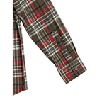Johnnie-O Langston Shirt Men's Medium Long Sleeve Stretch Button-Down Coffee