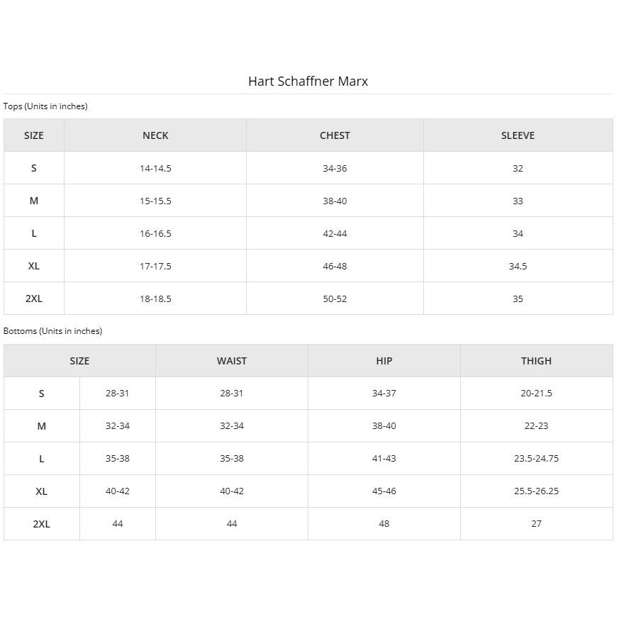 Hart Schaffner Marx Sleepwear Men's Medium Pajama Set Blue Plaid