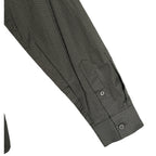 Armani Exchange Dress Shirt Men's Small Slim Fit Stretch Sage Diamond