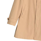 Lauren Ralph Lauren Coat Men's 46 Long All-Weather Coat Stanza Solid Khaki