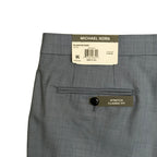 Michael Kors Dress Pant Men's 42"x30" Classic Fit Stretch Wool Blend Lt Blue