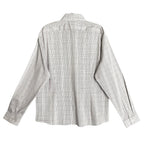 Calvin Klein Shirt Men's XL Stain Shield Extra Slim Fit Long Sleeve Plaid