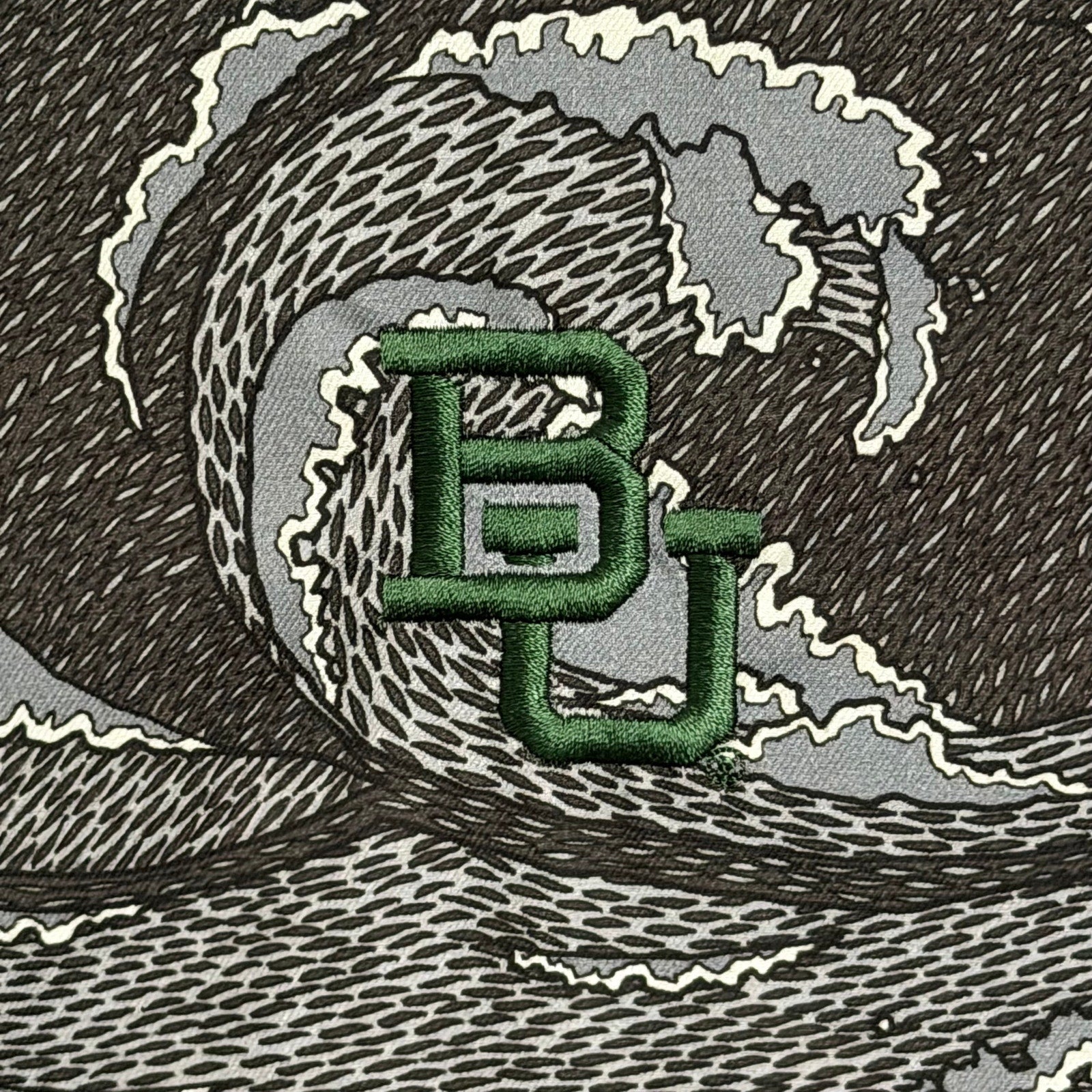 Tommy Bahama Men's 3XL Collegiate Shirt Baylor University Black Gray