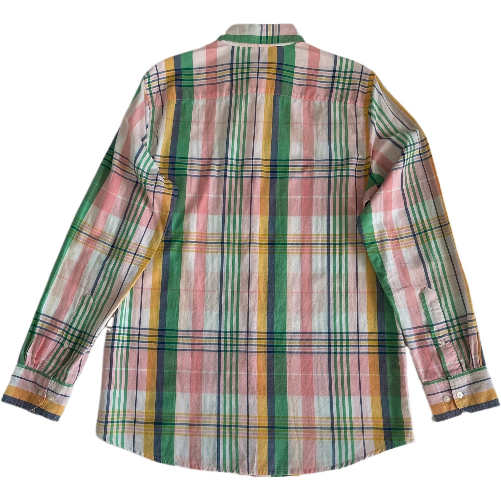 Southern Tide Casual Shirt Men's Medium Long Slv Button-Down Multi-Plaid