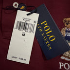 Polo Ralph Lauren Polo Shirt Men's Medium Polo Bear Custom Slim Fit Red