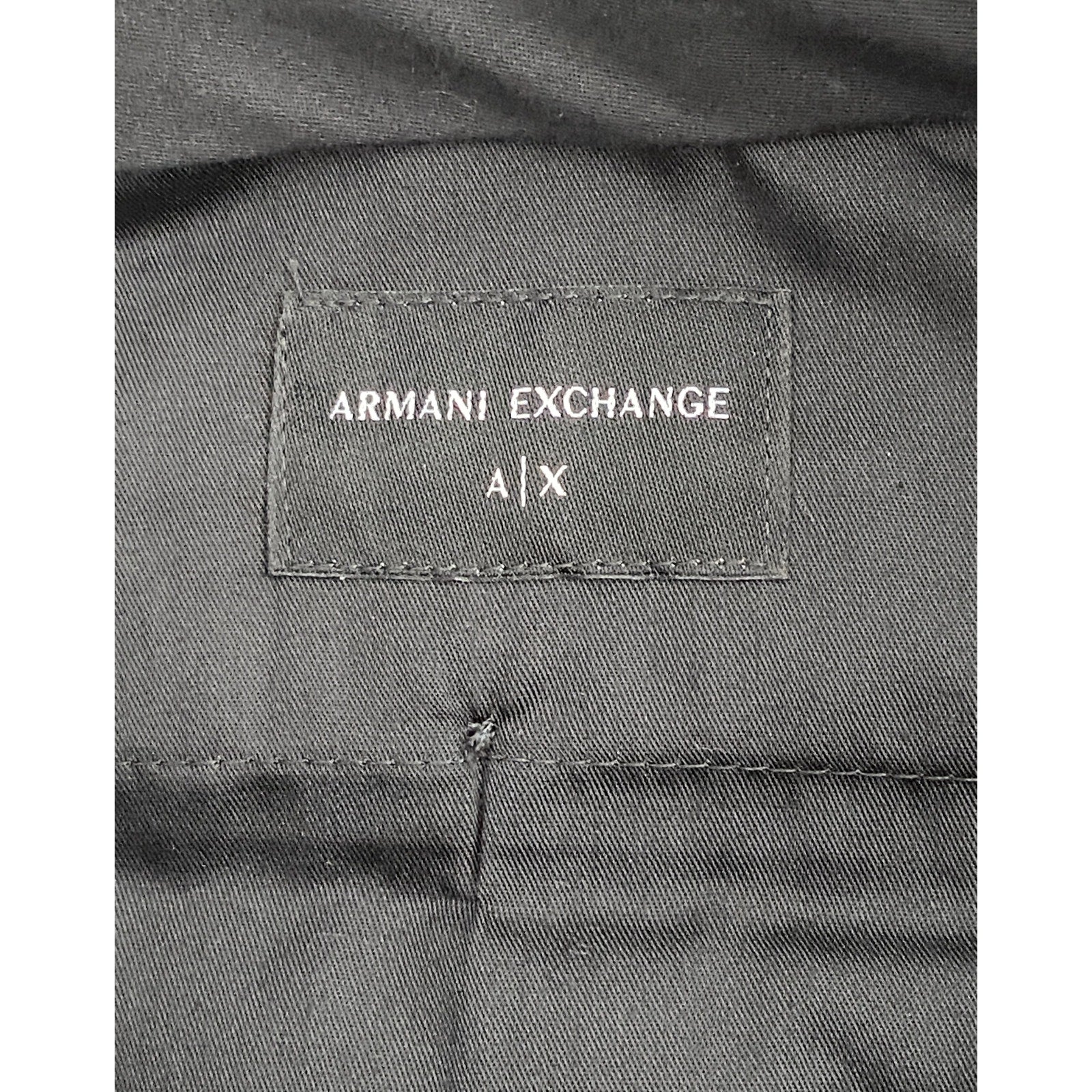 Armani Exchange Pants Men's 32W Dress Pant Raw Hem Wool Taupe Heather