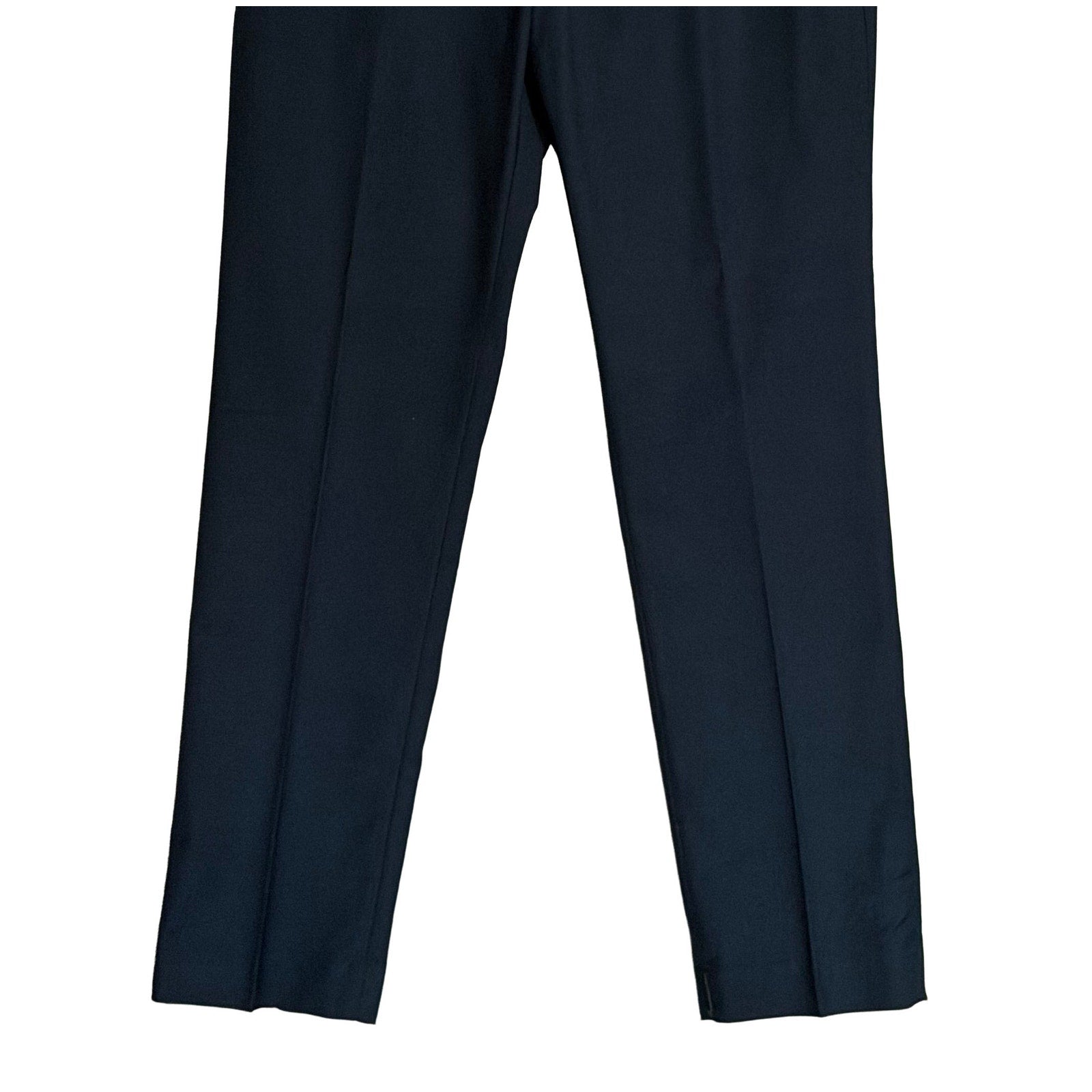 Perry Ellis Portfolio Pants Men's 30"x30" Slim Fit Flat Front Total Eclipse