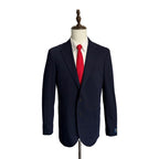 Lauren Ralph Lauren Performance Suit Coat Men's 42L Modern Fit Solid Navy