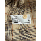 AG Los Angeles Wayne Work Shirt Men's XL Relaxed Fit Tan Plaid