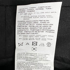 Armani Exchange Dress Pant Men's 34W Flat Front Raw Hem Stretch Wool Gray NEW