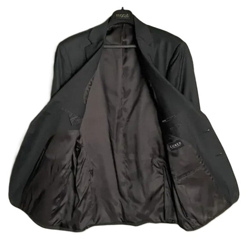 Lauren Ralph Lauren Men's 43L Ultraflex Classic Fit Wool Suit jacket Grey