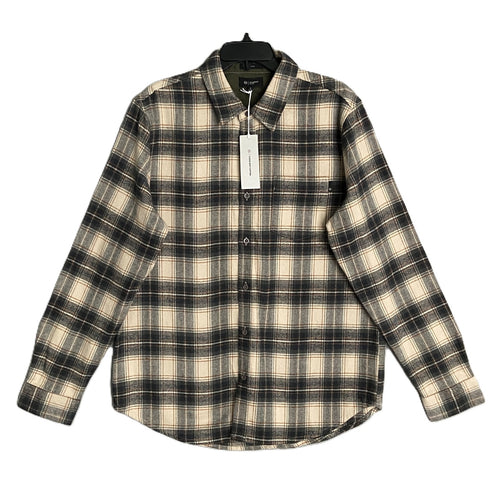 AG Los Angeles Men's Large "Aiden" Flannel Shirt Classic Fit Plaid