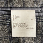 Bar III Sport Coat Men's 40 Long Slim Fit Stretch Fabric Grey Check