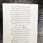 Michael Kors Men's XXL Classic Fit Flannel Shirt Black Grey Plaid Stretch