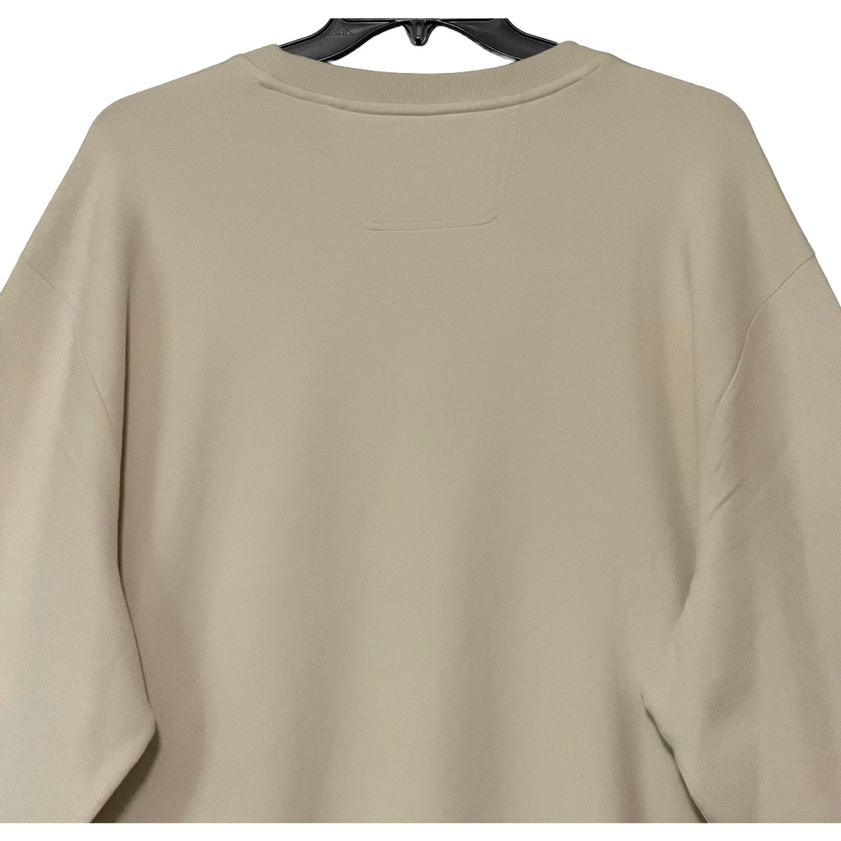 Boss Salbo Pullover Sweatshirt Men's 4XL Big & Tall Crew Neck Open White