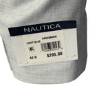 Nautica Sport Coat Men's 42 Regular Modern Fit Active Stretch Lt Blue