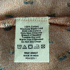 The Normal Brand Shirt Men's Small Short Sleeve Button-Up Copper Dobby