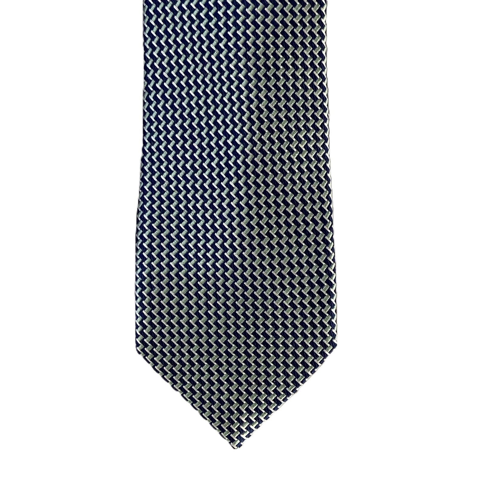 Michael Kors Necktie 3" Green Exeter Mini Standard Length Silk Blend NEW