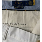 Polo Ralph Lauren Shorts Men's 40W Chino Cotton Twill Classic Fit White