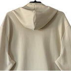 Boss Soody Zone Logo Hoodie Men's 4XT Big & Tall Drawstring Hood Open White