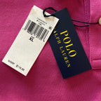 Polo Ralph Lauren Shirt Men's XL Custom Slim Fit Polo Shirt Short Slv Pink