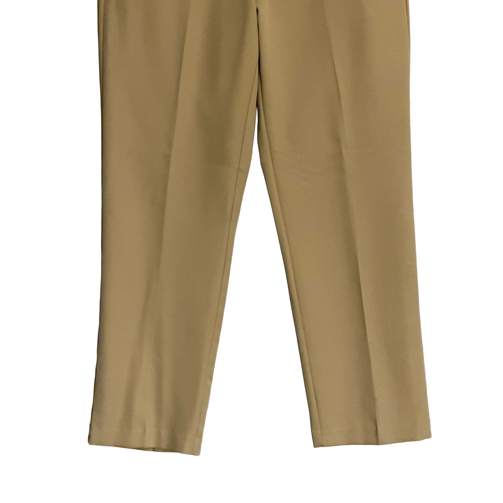 Perry Ellis Portfolio Pants Men's 33"x32" Modern Fit Dress Pants Stretch Tan