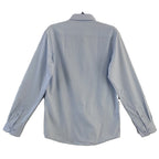Nautica Dress Shirt Men's 15-15.5 34/35 Performance Slim Fit Blue Dot