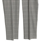 Michael Kors Suit Pants Men's 36x34 Modern Fit Wool Blend Lt Grey/Blue Check