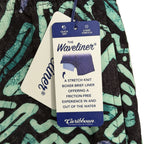 Caribbean Swim Trunks Men's Medium Elastic Drawstring Waist Pockets Lined