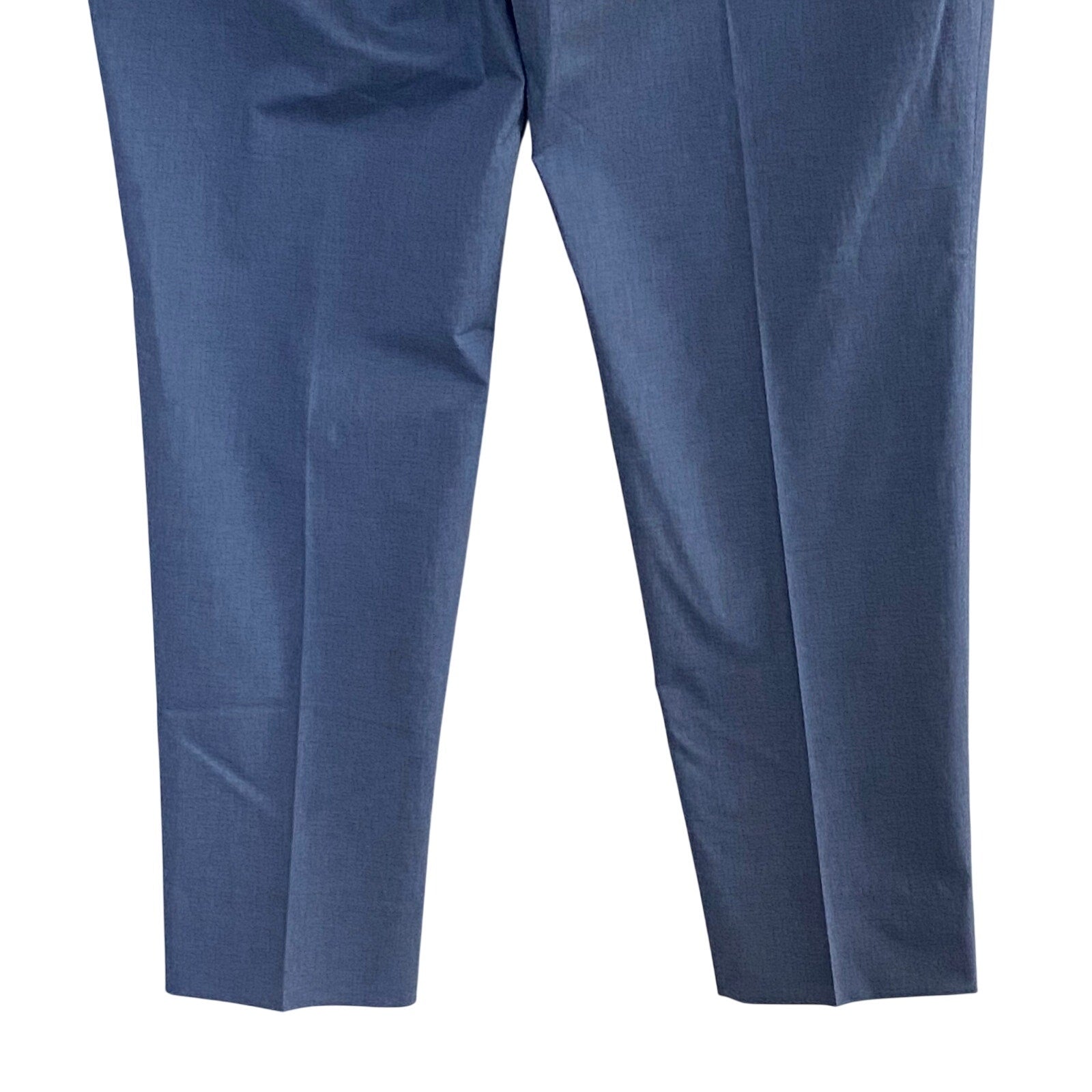 Hart Schaffner Marx Pant Men's 40x30 Dress Pant Platinum New York Fit Blue