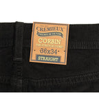 Daniel Cremieux Corduroy Pants Men's 36"x34" Straight Fit Stretch Black