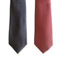 Perry Ellis Portfolio Men's Ties Lot of 2 Red Bartolle Mini & Navy Reder Geo