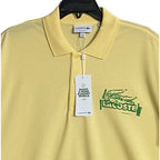 Lacoste Polo Shirt Men's XL Classic Fit Short Sleeve Cotton Yellow
