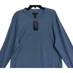 Polo Ralph Lauren Sleepwear Men's XL Waffle-Knit Crew Neck T-Shirt Blue