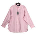 Polo Ralph Lauren Shirt Men's 18 34/35 Dress Shirt Long Slv Button-Down Pink