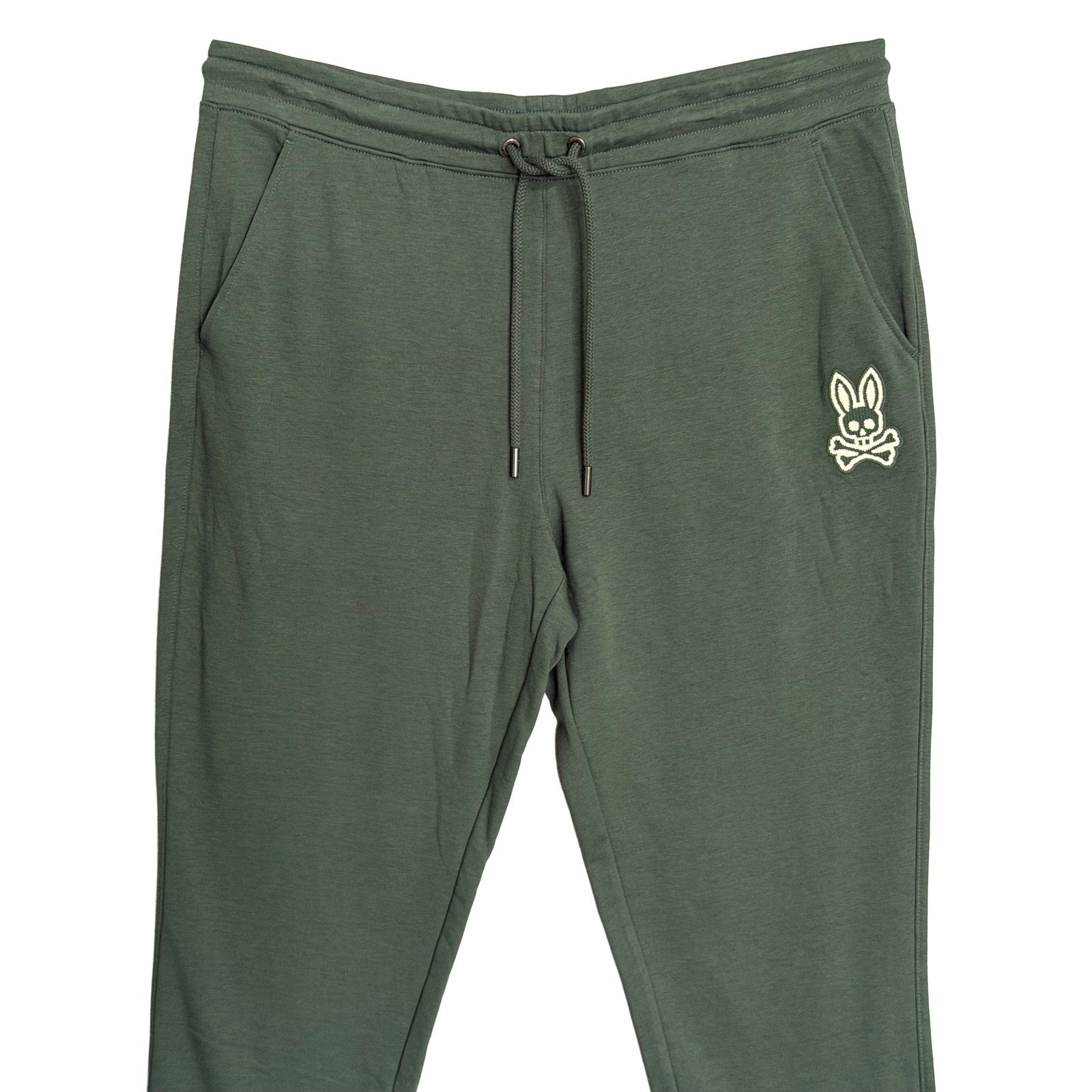 Psycho Bunny Men's Jogger XL Elastic Drawstring Waist Pockets Garden Topiary