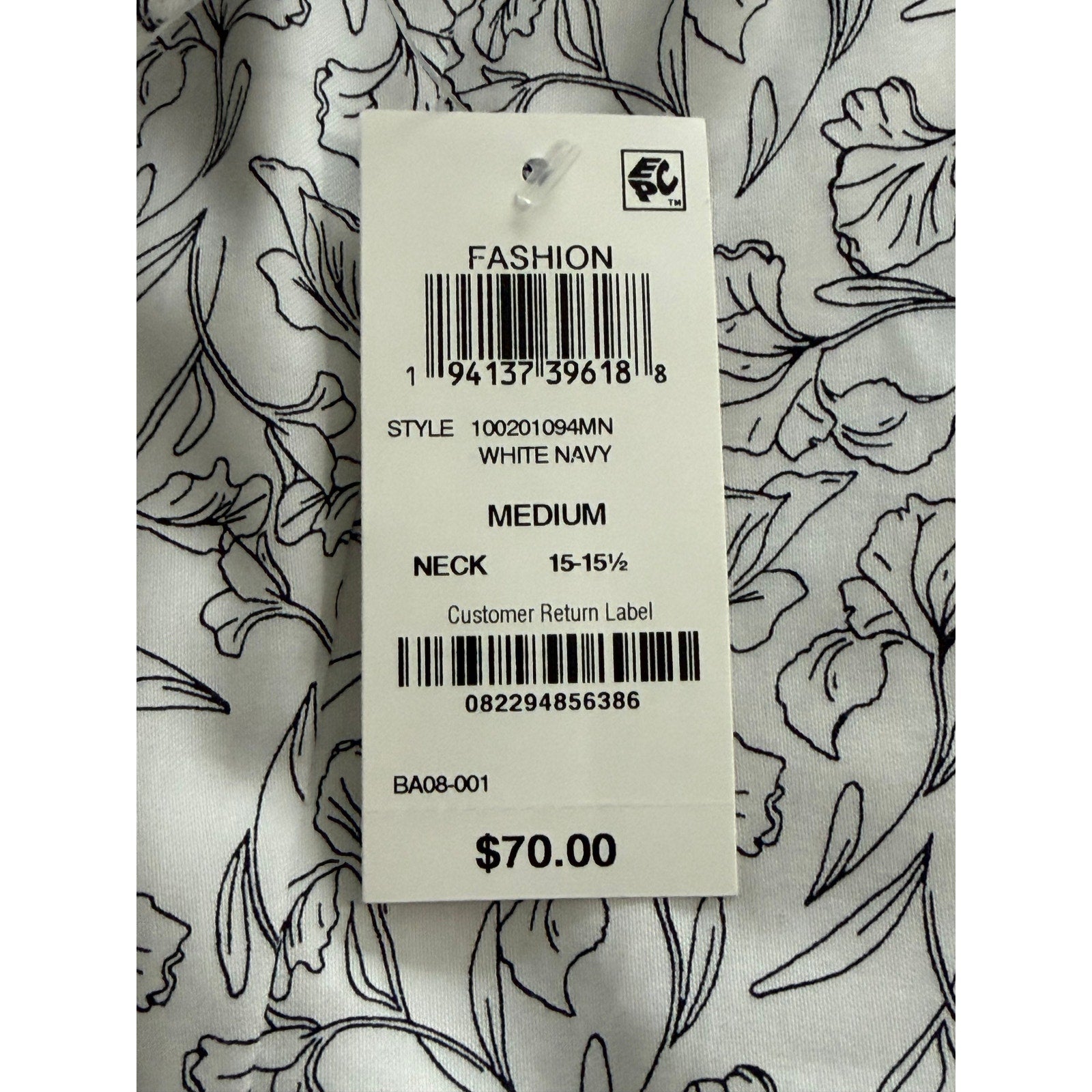 Bar III Dress Shirt Men's Medium 15-15 1/2 32/33 Slim Fit Untuck White –  Prime Buy Direct